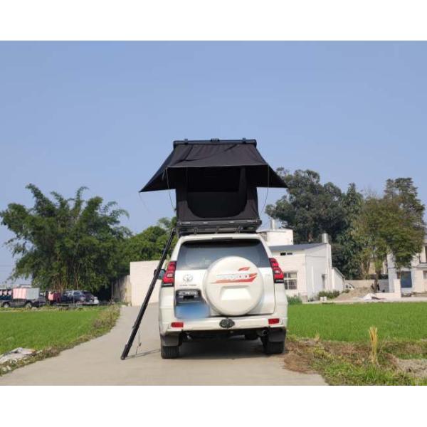 Black Khaki X Type Bracket Car Rooftop Tent With Customized Logo