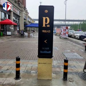 Freestanding Custom Wayfinding Signs 110V-240V For Residential Condominium