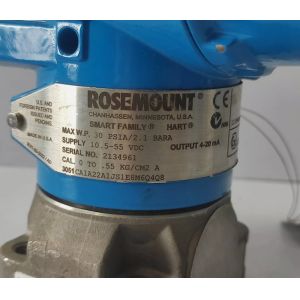 Rosemount 3051CA1A22A1JS1E8M6Q4Q8 Pressure Transmitter 30PSIA/2.1BARA