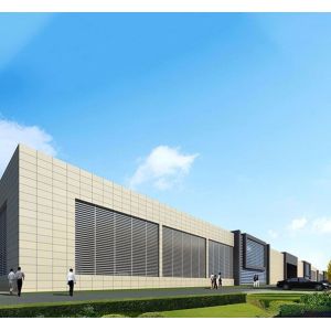 High Strength Galvanized Steel Structure Building for Workshop