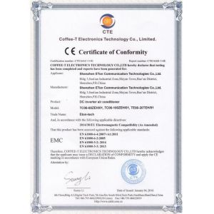 TIANJIN ESTEL ELECTRONIC SCIENCE AND TECHNOLOGY CO., LTD Certifications