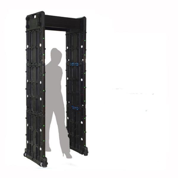 easy taking Portable 255 Sensitivity 24 Zones walk through metal detector door