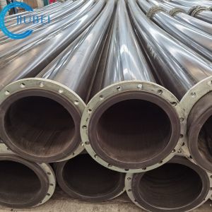 Wear Resistant UHMWPE Pipes With Flanges Accessories