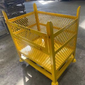Efficient Storage Solution Collapsible Pallet Cage With Customizable Features