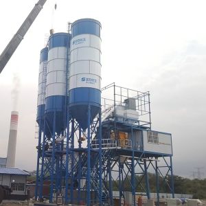 Wholesale Hzs60 60m3/H High Efficiency Concrete Batching Plant Price from china suppliers
