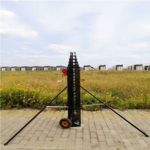 Portable Mobile 30ft Telescopic Self Supporting Antenna Towers