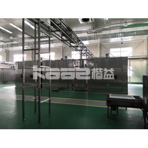 Hot Air Conveyor Dryer Machine Konjac Jam Cassava Continuous Tunnel Dryer