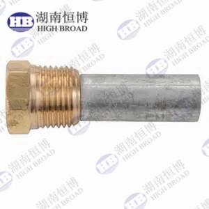 Wholesale Copper Plug Caps NPT Thread Engine Zinc Anode Rod For Yanmar Engine from china suppliers