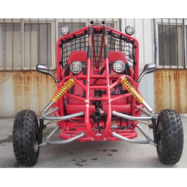 FR / RR Disc Brake 150cc Go Kart Buggy Double Seat Go Kart With Electric