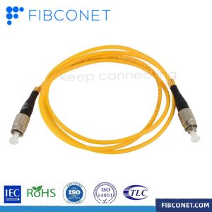 1 Conductor SC-FC Sm Simplex Indoor Optical Fiber Patch Cord for FTTH from