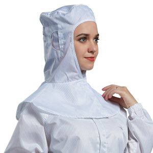Mesh Breathable Dustproof Antistatic ESD Hat For Factory Workshop Cleanroom