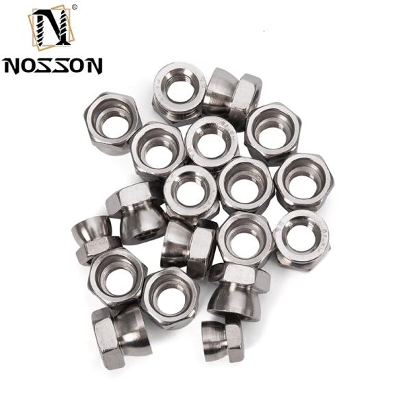Metric Measurement System Twist Hexagonal Anti Theft Nuts In 304 316 Stainless Steel For DIN Standard