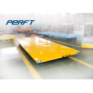Rail Electric Flat Crossover Transfer Custom Material Handling Carts Tow Cable