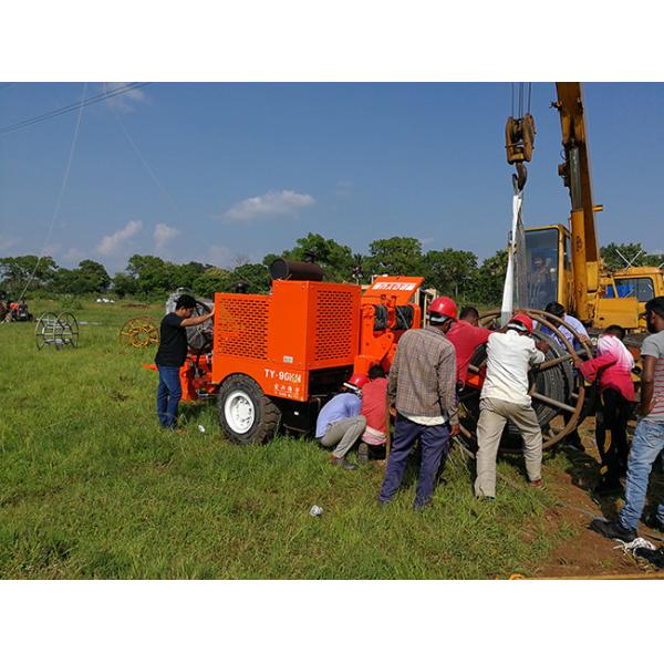 Liquid Cooling System Max Pull 100kN Hydraulic Tensioner Main Motor German Rexroth