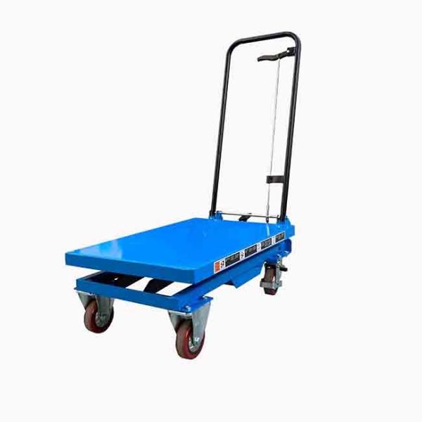 Quality 150kg Single Scissor Platform Lift Table 700mmx450mm for sale