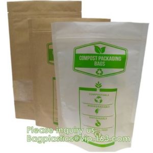 Bagease pack PLA Custom printing Sharp bottom paper bag/ drip coffee bag
