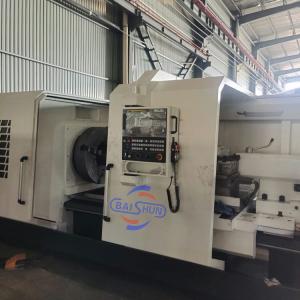 Wholesale CNC Pipe Threading Lathe Machine QK1332 800mm Swing 320mm Threading from china suppliers
