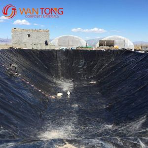 Wholesale Fish Farm Pond Liner Geomembrane in Black and White HDPE for Environmental Protection from china suppliers
