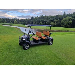 4 Seat Golf Cart With 48V Battery System Fast Charging Capability Powerful AC