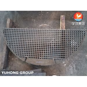 EN 10025-2 S235JR Carbon Steel Baffle Support Plate For Heat Exchanger