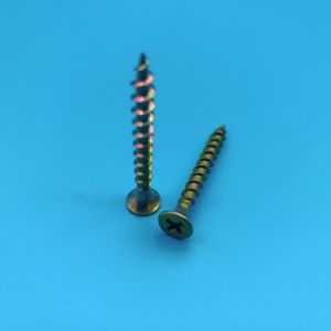 Bugle Head Wood Screw Black Phosphating for Furniture Construction