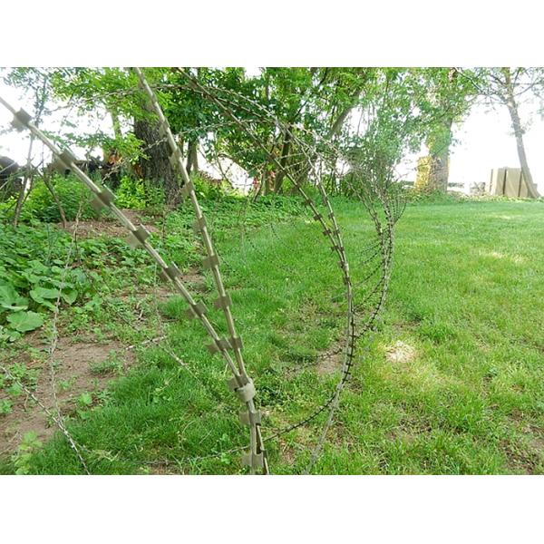 900mm Hot Dipped Galvanized BTO 10 Security Razor Wire 14-16m