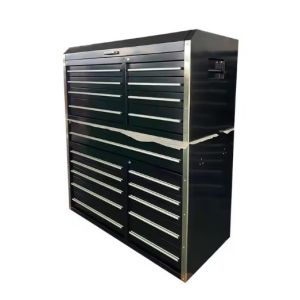 Garage Store Tools 19 Drawer Heavy Duty Metal Tool Cabinet with Stainless Steel
