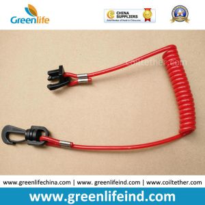 Wholesale Custom End Hook/Key Floating Ultra Watercraft Elastic Lanyard Tether from china suppliers