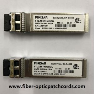 FINISAR FTLX8574D3BCL SFP Optical Transceiver 850nm 400m Multimode Datacom