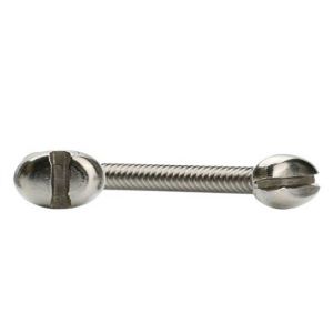 M4 Stainless Steel SS ANSI A2 A4 70 80 Slotted Pan Head Screw Assembled With