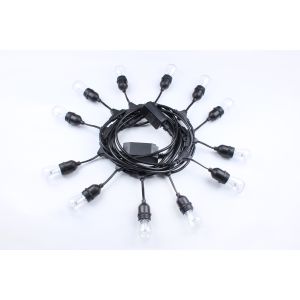 Dimmable Dual Color Temperature 2200K 3500K S14 LED Light Strings Retrospective