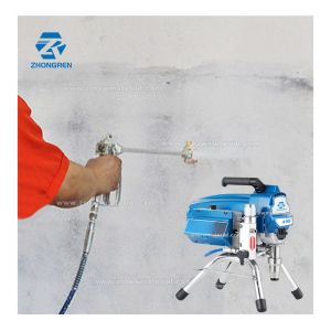 Wall Plastering High Pressure Airless Paint Sprayer 200V 50Hz corrosion