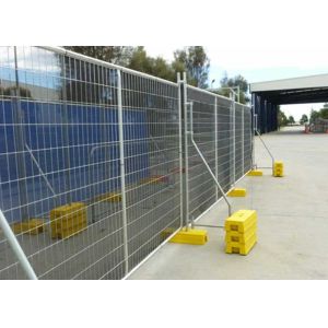 ISO9001 6ft Temporary Fence 42 Micron Thick Worksite Fencing