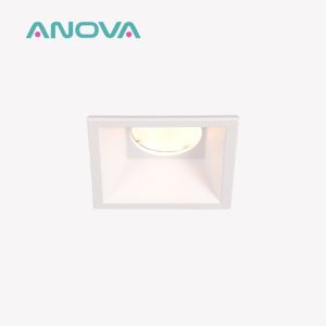 Wholesale IP44 GU10 Recessed Spotlight Anti-Glare Aluminum Frame For Commercial from china suppliers