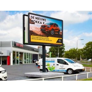 SMD3535 P10 Outdoor Full Color LED Display 960x960mm Waterproof