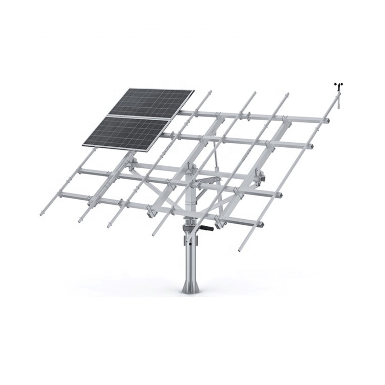 3kw Two Axis All Key Components Solar Panel Tracking System Dual Axis Completed Solar tracker Systems