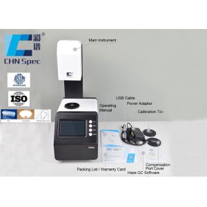 ASTM Haze Measurement Instrument For Certificate Traceable To International