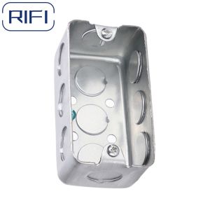 Wholesale 4&quot;x2&quot; Drawn Rectangle Boxes 58361-1/2 Handy Metal Boxes With Cover from china suppliers