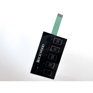 LED Backlight Screen Printing Membrane Keypad Suppliers With Transparent Window