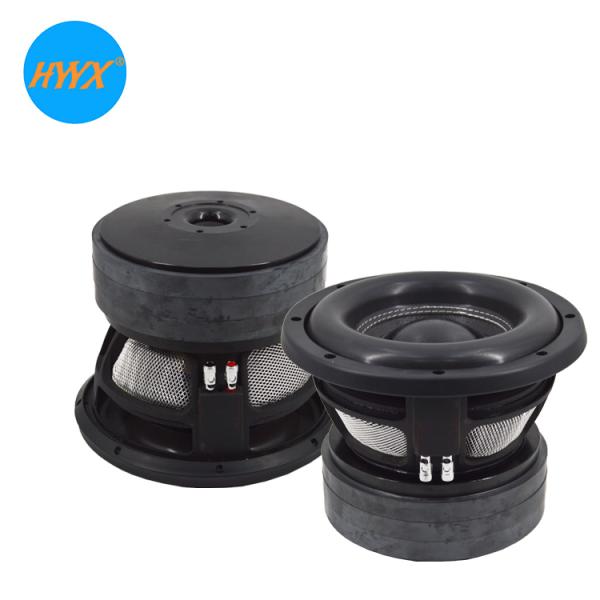 10 Inch 85dB 1500W RMS Competition Car Subwoofers