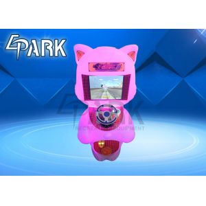 Car Racing Game Machine , Commercial Coin Pusher Game Simulator