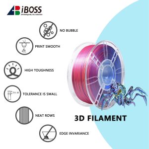 High Speed PLA+ 3D Filament Filament 1.75mm Silk Red Yellow Blue PLA+ silk