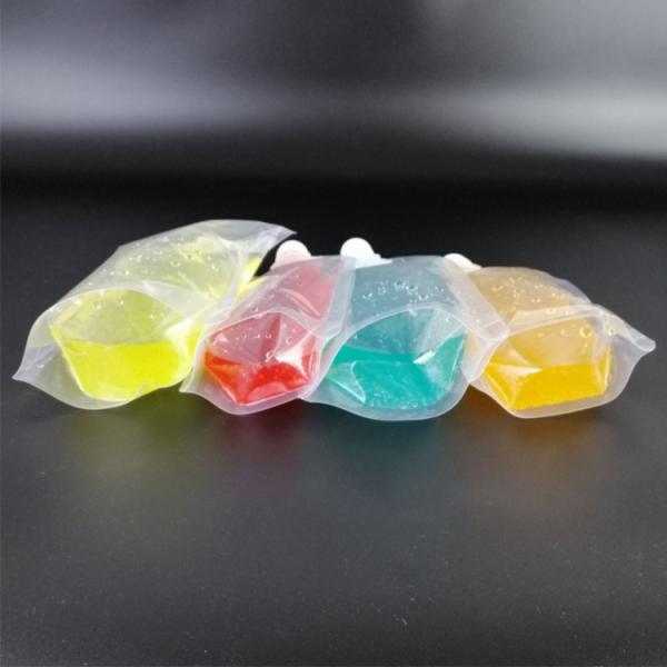 Leak Proof Stand Up Spout Pouches For Food Liquids With Custom Printing Design