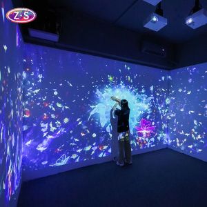 Seamless Visual Symphony Floor Wall Projection Holographic For Wedding Venues