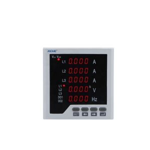 Three phase Economic A+V+Hz Combined Meter Nonsupport RS485,Alarm