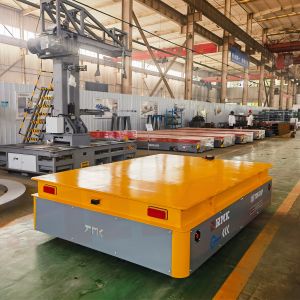 25 Tons Mold Trackless Transport Cart Battery Power Electric Transfer Cart