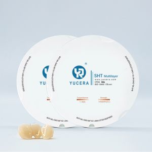 Dental Materials Zirconia Blocks YUCERA SHT Multilayer Ceramic for Dental Lab