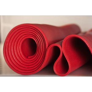 High Elasticity Silicone Rubber Sheet , Anti Vibration Silicone Sheet Roll
