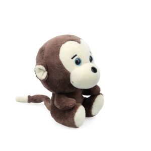 Skin Friendly Polypropylene Cotton Filling Monkey Plush Pillow