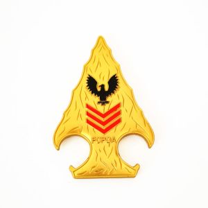 Matte Gold Soft Enamel Bottle Opener Zinc Alloy Diecasting FCPOA Bottle Opener